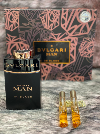 Bvlgari Man İn Black EDP 100ml Erkek Parfüm + seyhat Boyu 20ml Hediyeli set