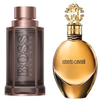 2’li Parfüm Set: Roberto Cavalli Signature Edp 75 Ml Kadın Tester Parfüm + Hugo Boss Boss The Scent Le Parfum For Him 100 ml Erkek Tester Parfüm