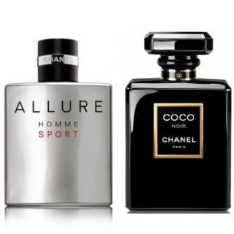2’li Parfüm Set: Chanel Allure Sport Edt 100ml Erkek Tester Parfüm+ Chanel Coco Noir Edp 100ml Bayan Tester Parfüm